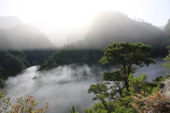 Clouds Moving in on Way Back