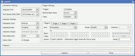 Capture Dialog